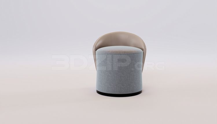 17037. Free 3ds Max Chair Model Download (2)