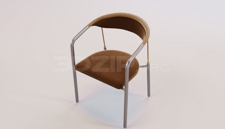 17042. Free 3ds Max Chair Model Download (1)