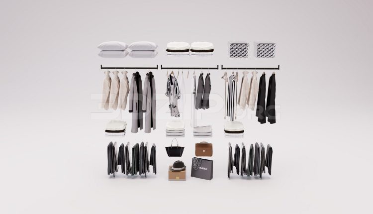 17059. Free 3ds Max Fashion Shop Model Download (2)