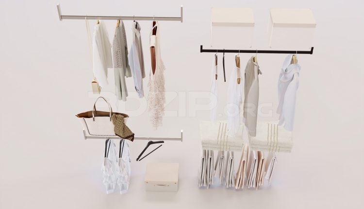 17077. Free 3ds Max Fashion Shop Model Download (1)