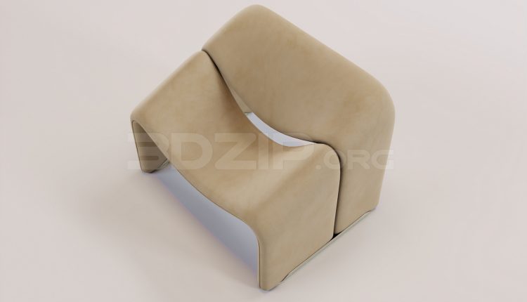 17106. Free 3ds Max Chair Model Download (2)