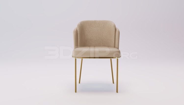 17126. Free 3ds Max Chair Model Download (2)