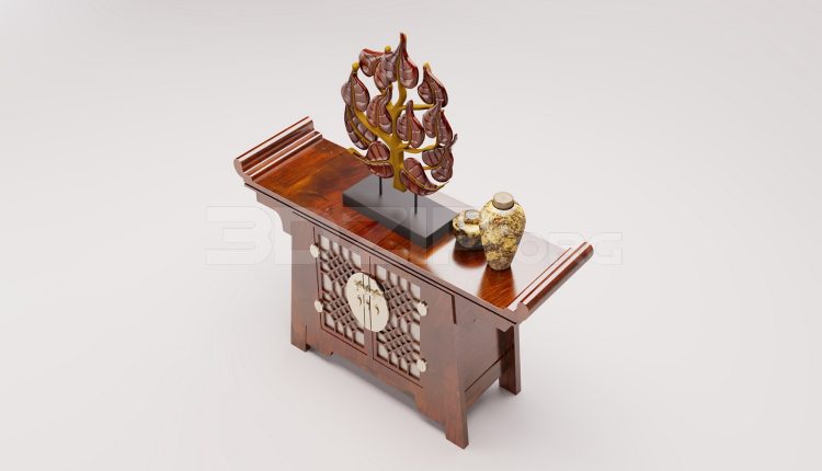 17136. Free 3ds Max Altar Model Download (2)