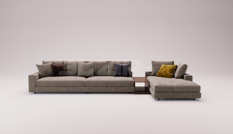 17144. Free 3ds Max Sofa Model Download (1)