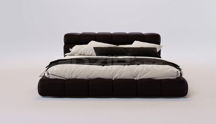 17156. Free 3ds Max Bed Model Download (2)