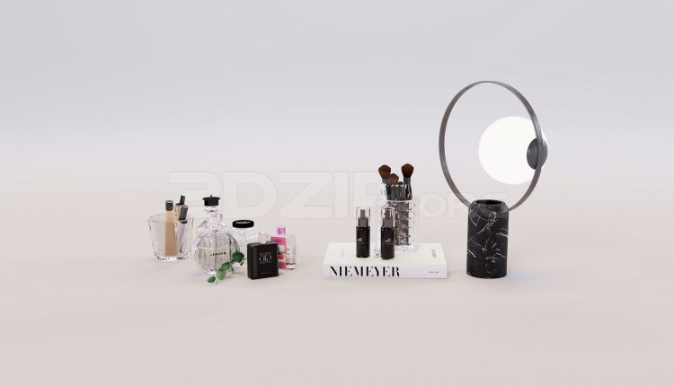 17161. Free 3ds Max Decorative Set Model Download (2)