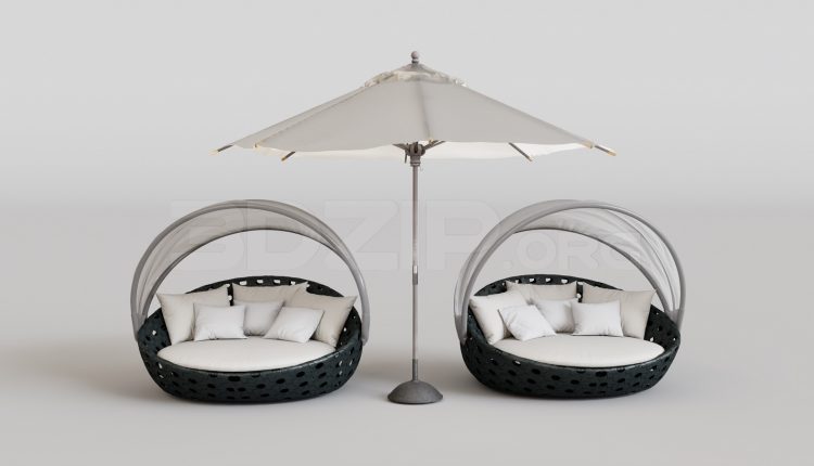 20131. Free 3d Outdoor Seating Model Download (2)
