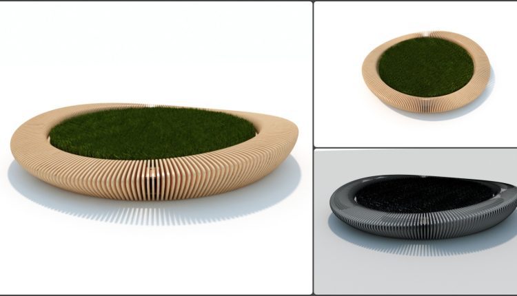 Free 3d Model Parametrica Bench Gi-6 By Satikov Design (2)