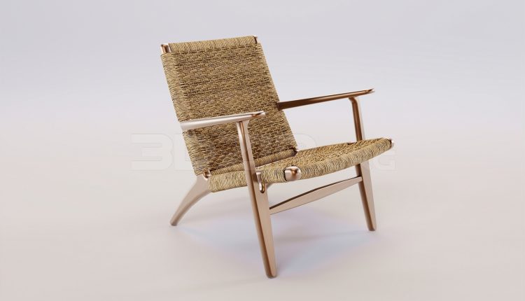 17178. Free 3ds Max Armchair Model Download (2)