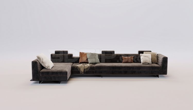 17184. Free 3ds Max Sofa Model Download (2)