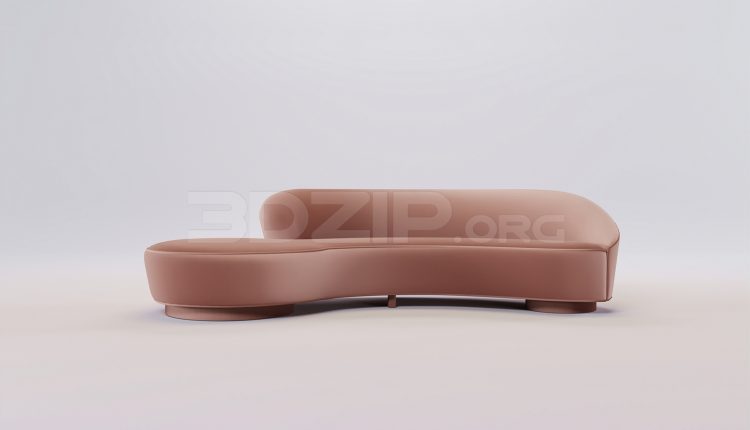17191. Free 3ds Max Sofa Model Download (1)