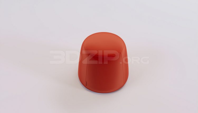 17193. Free 3ds Max Stool Model Download (2)