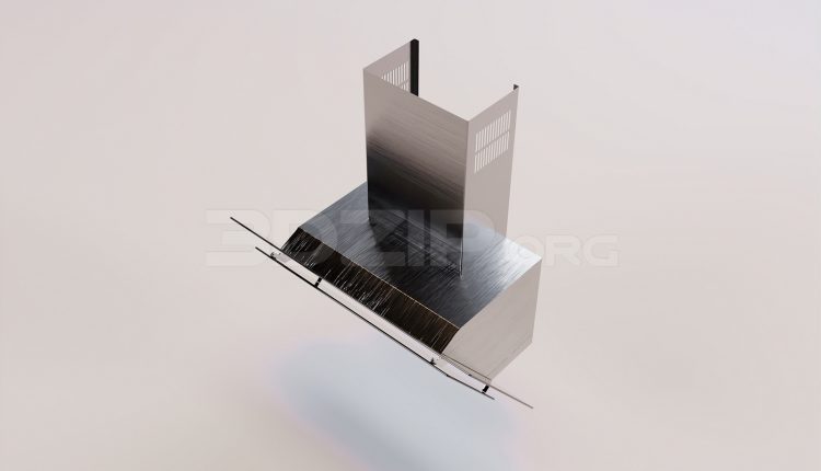 17216. Free 3ds Max Kitchen Hood Model Download (1)