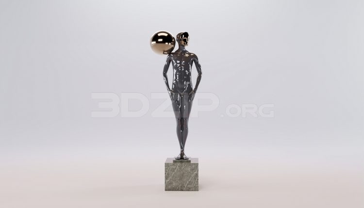 17241. Free 3ds Max Sculpture Model Download (2)