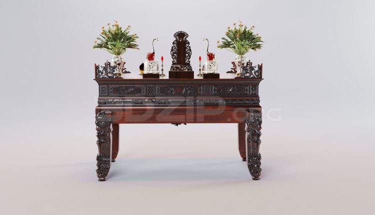 17271. Free 3ds Max Altar Model Download (2)