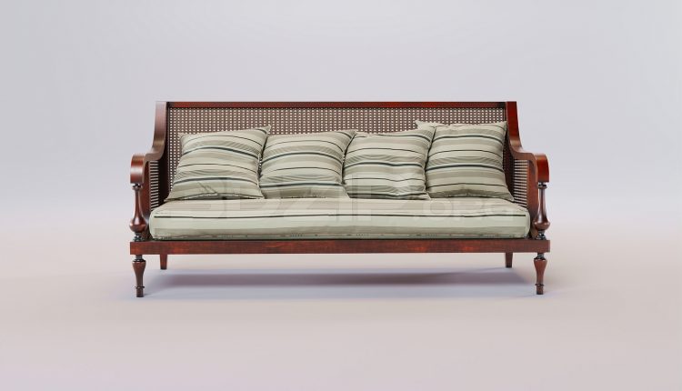 17278. Free 3ds Max Sofa Model Download (2)