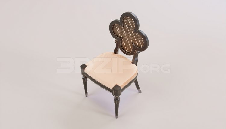 17312. Free 3ds Max Chair Model Download (2)