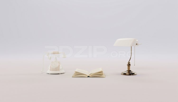 17342. Free 3ds Max Decorative Set Model Download (2)