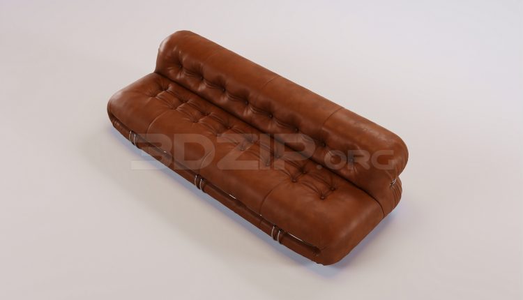 17343. Free 3ds Max Sofa Model Download (1)