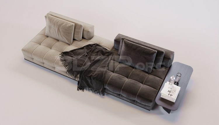 17352. Free 3ds Max Sofa Model Download (2)