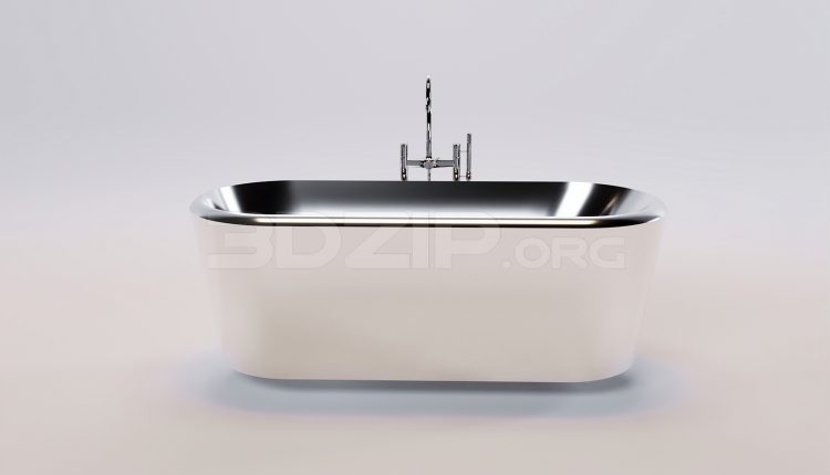 17378. Free 3ds Max Bathtub Model Download (2)