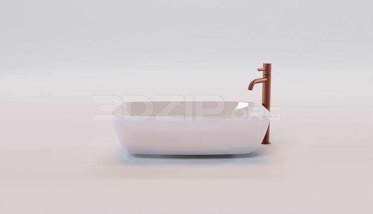 17382. Free 3ds Max Lavabo Model Download (2)