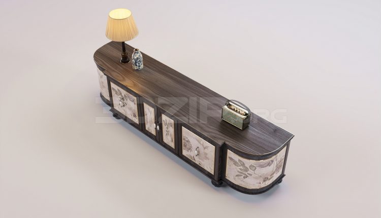 17387. Free 3ds Max Tv Cabinet Model Download (2)