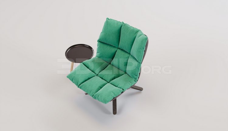 17391. Free 3ds Max Chair Model Download (2)