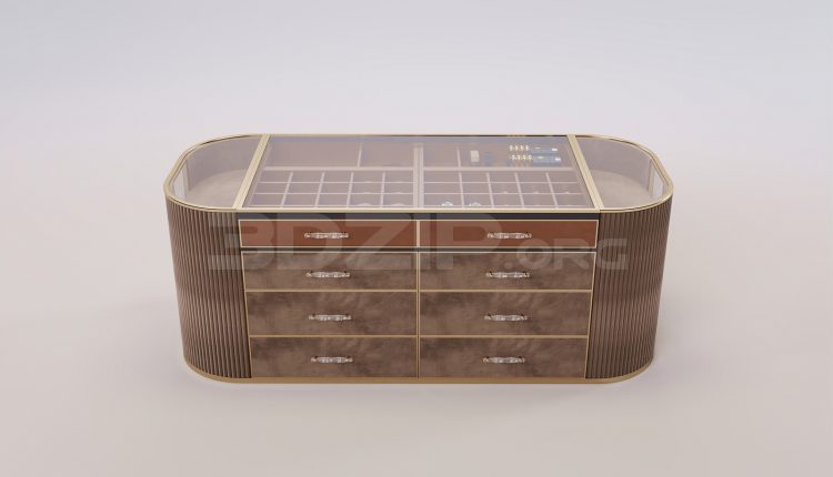 17393. Free 3ds Max Jewelry Display Cabinet Model Download (2)