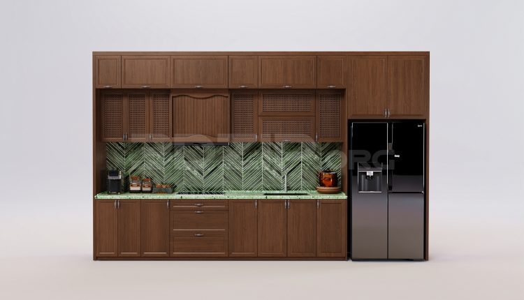 17410. Free 3ds Max Kitchen Model Download (1)