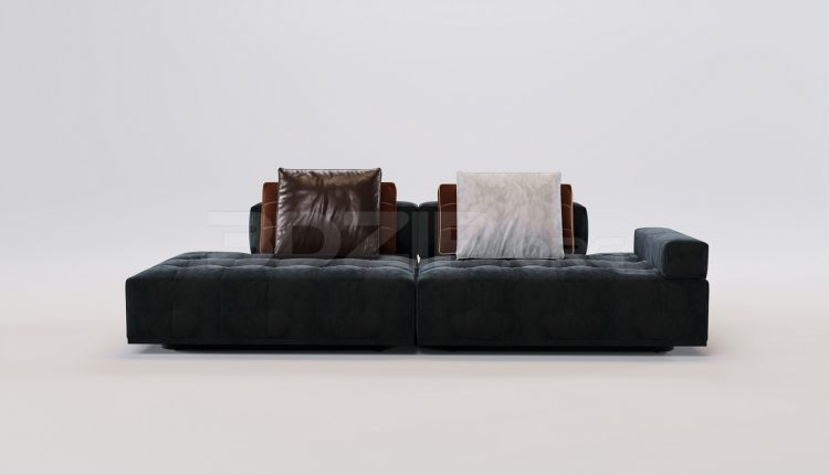 17452. Free 3ds Max Sofa Model Download (1)