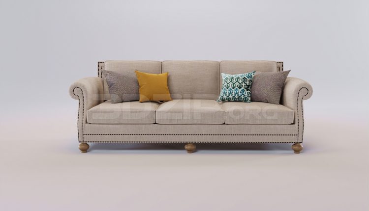 17461. Free 3ds Max Sofa Model Download (2)