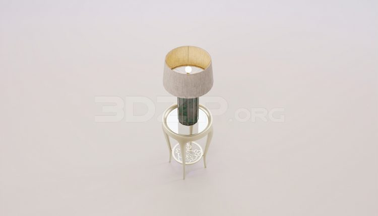 17479. Free 3ds Max Table Lamp Model Download (2)