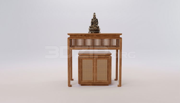 17485. Free 3ds Max Altar Model Download (1)