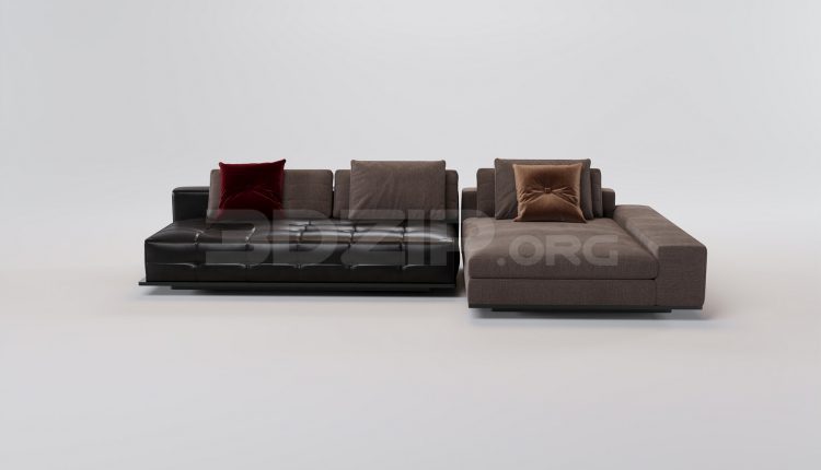 17491. Free 3ds Max Sofa Model Download (2)