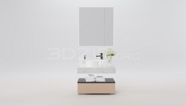 17493. Free 3ds Max Lavabo Model Download (2)