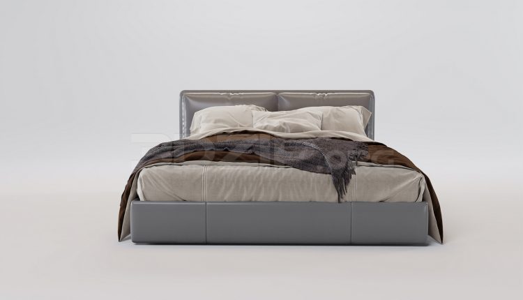 17496. Free 3ds Max Bed Model Download (2)