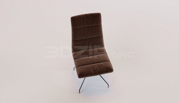 17514. Free 3ds Max Chair Model Download (1)