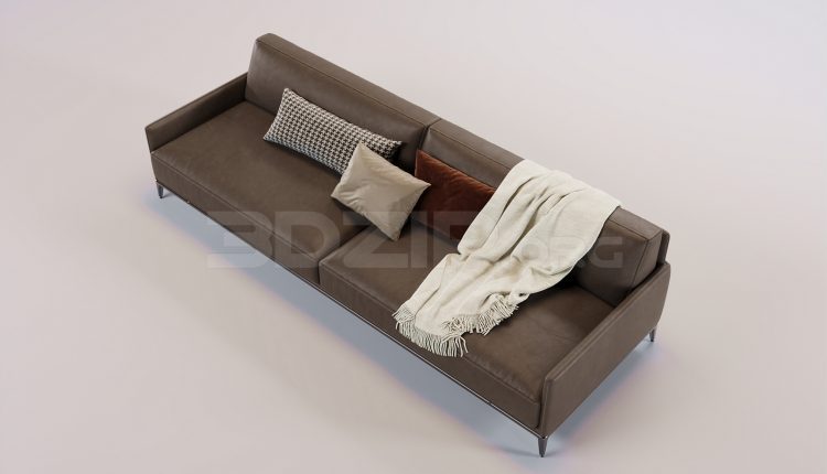 17518. Free 3ds Max Sofa Model Download (1)
