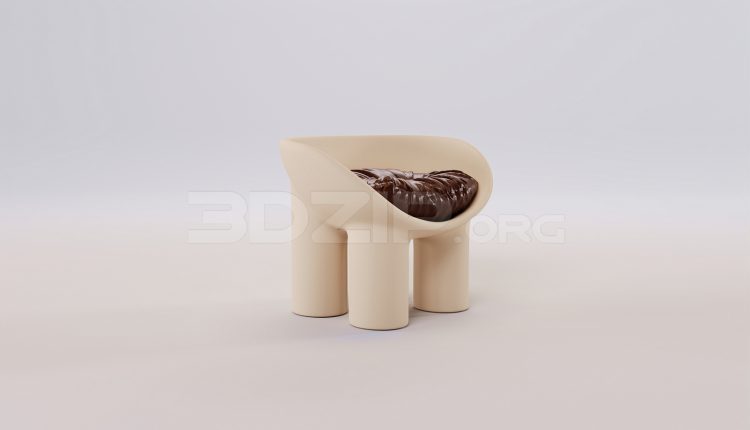 17542. Free 3ds Max Chair Model Download (2)