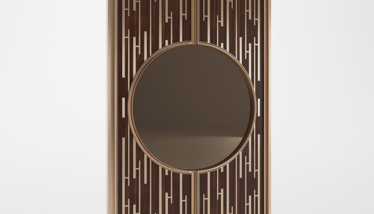 20136. Free 3ds Max Wooden Partition Model Download (2)