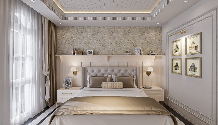 20137. 3ds Max Bedroom Interior Model Download By 148 Design (5)