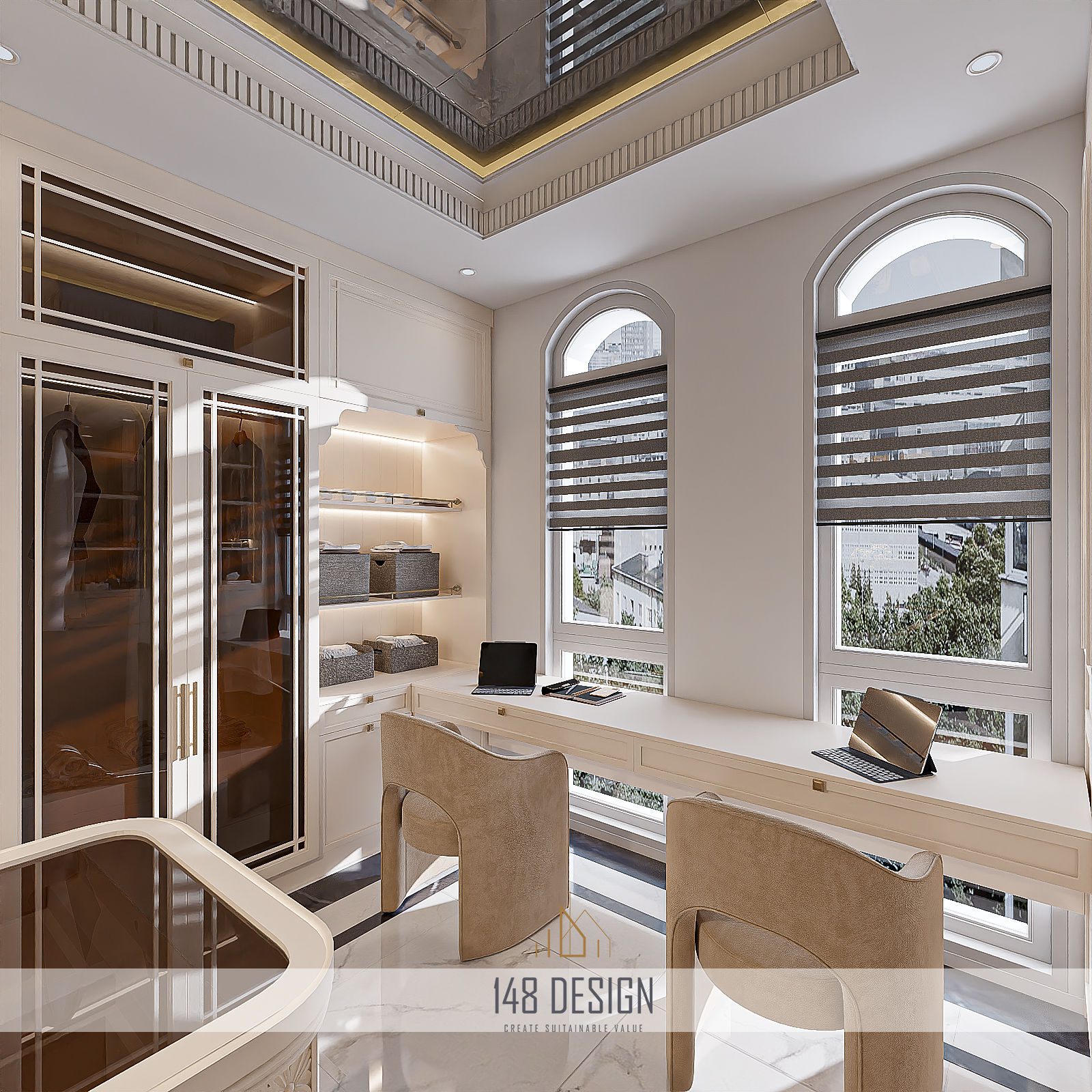 20137. 3ds Max Bedroom Interior Model Download By 148 Design (8)