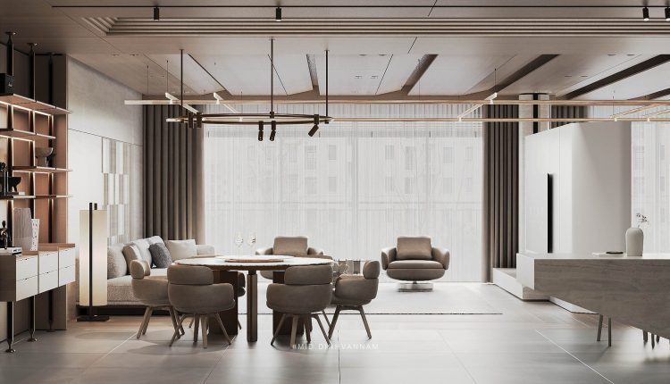 13809. 3ds Max Apartment Interior Model Download By Dinh Van Nam (1)