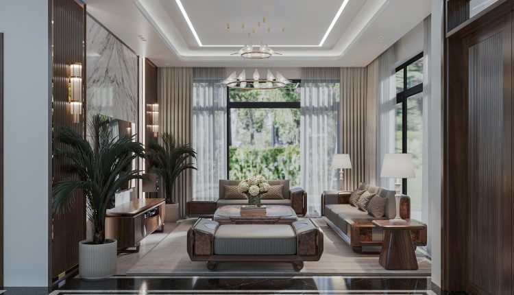 13810. 3ds Max Living Room Interior Model Download By Duong Nguyen (2)