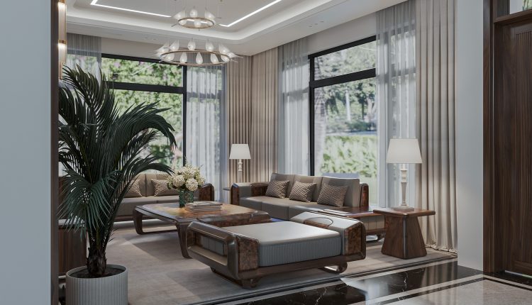 13810. 3ds Max Living Room Interior Model Download By Duong Nguyen (3)