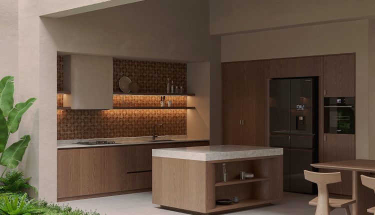 13811. 3ds Max Kitchen Room Interior Model Download By Cao Ngoc Cuong (2)