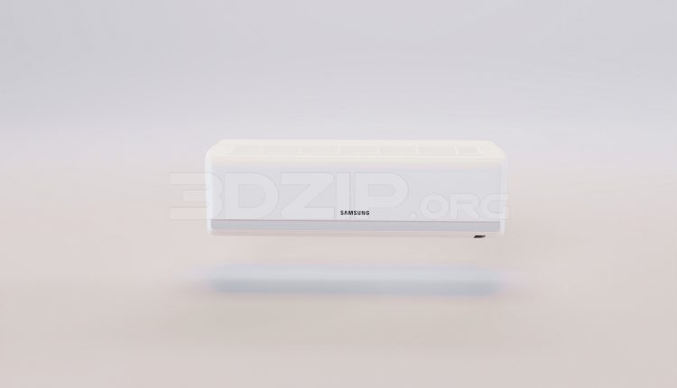 17586. Free 3ds Max Air Conditioner Model Download (2)