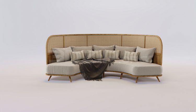 17595. Free 3ds Max Sofa Model Download (2)
