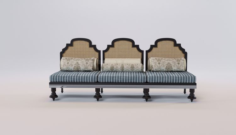 17607. Free 3ds Max Sofa Model Download (2)